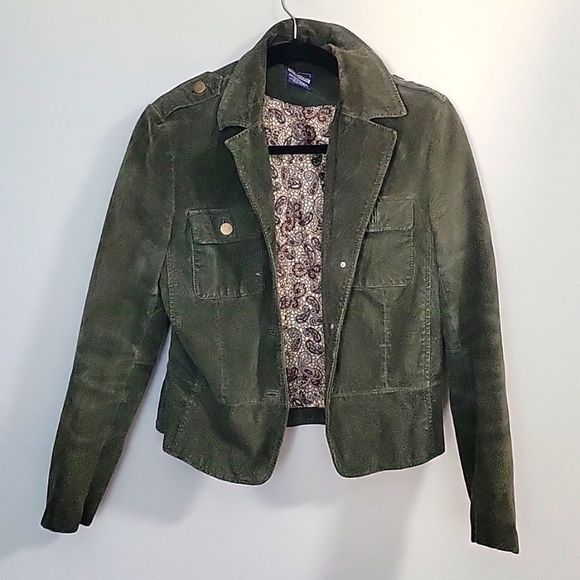 Vintage Leather jacket , blazer, suede, coats, jacket, size small - Picture 1 of 8